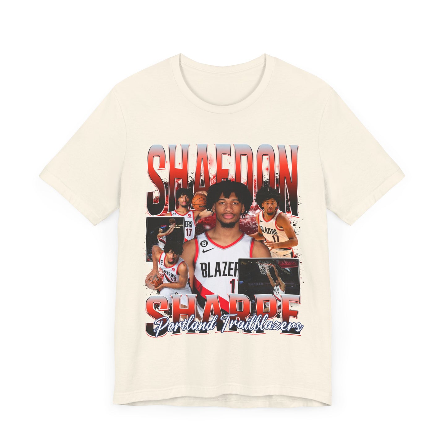 Vintage 90s Basketball Bootleg Style T-Shirt SHAEDON SHARPE Unisex Graphic Tee