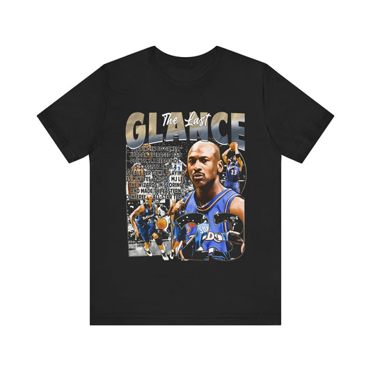Vintage 90s Basketball Bootleg Style T-Shirt MICHAEL JORDAN Glance Unisex Tee