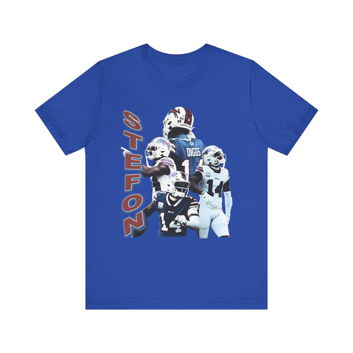 Vintage 90s Football Bootleg Style T-Shirt STEFON DIGGS Unisex Graphic Tee Shirt