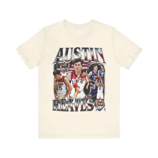 Vintage 90s Basketball Bootleg Style TShirt AUSTIN REAVES USA Unisex Graphic Tee