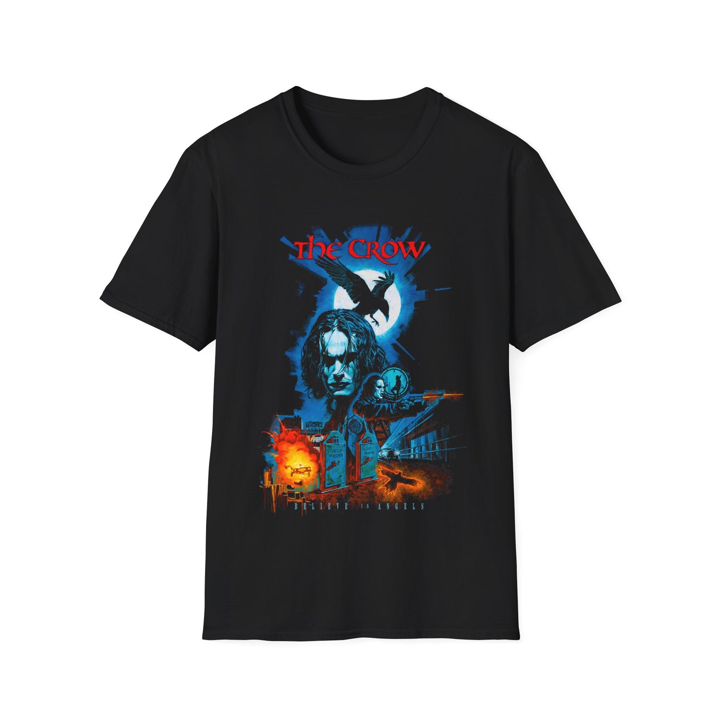 THE CROW V2 POP CULTURE Unisex Softstyle T-Shirt