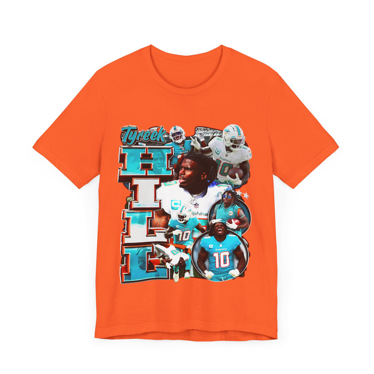 Vintage 90s Football Bootleg Style TShirt TYREEK HILL Unisex Graphic Tee Shirt