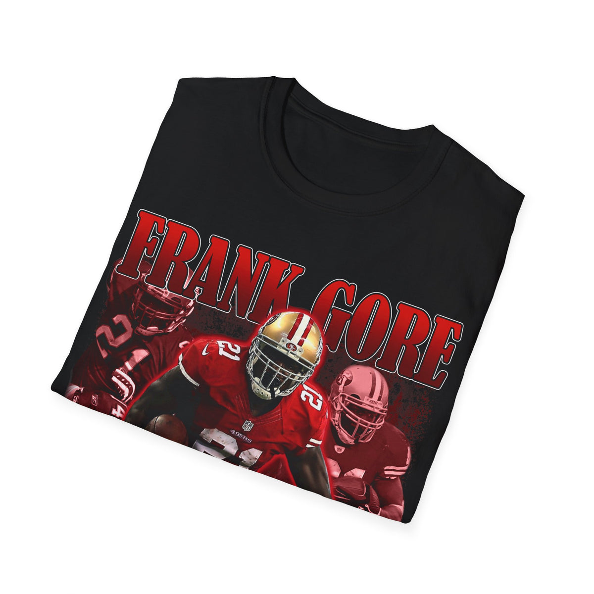 Vintage 90s Football Bootleg Style T-Shirt, FRANK GORE Vintage Graphic Tee, Retro Football Shirt Unisex Graphic Tee Shirt