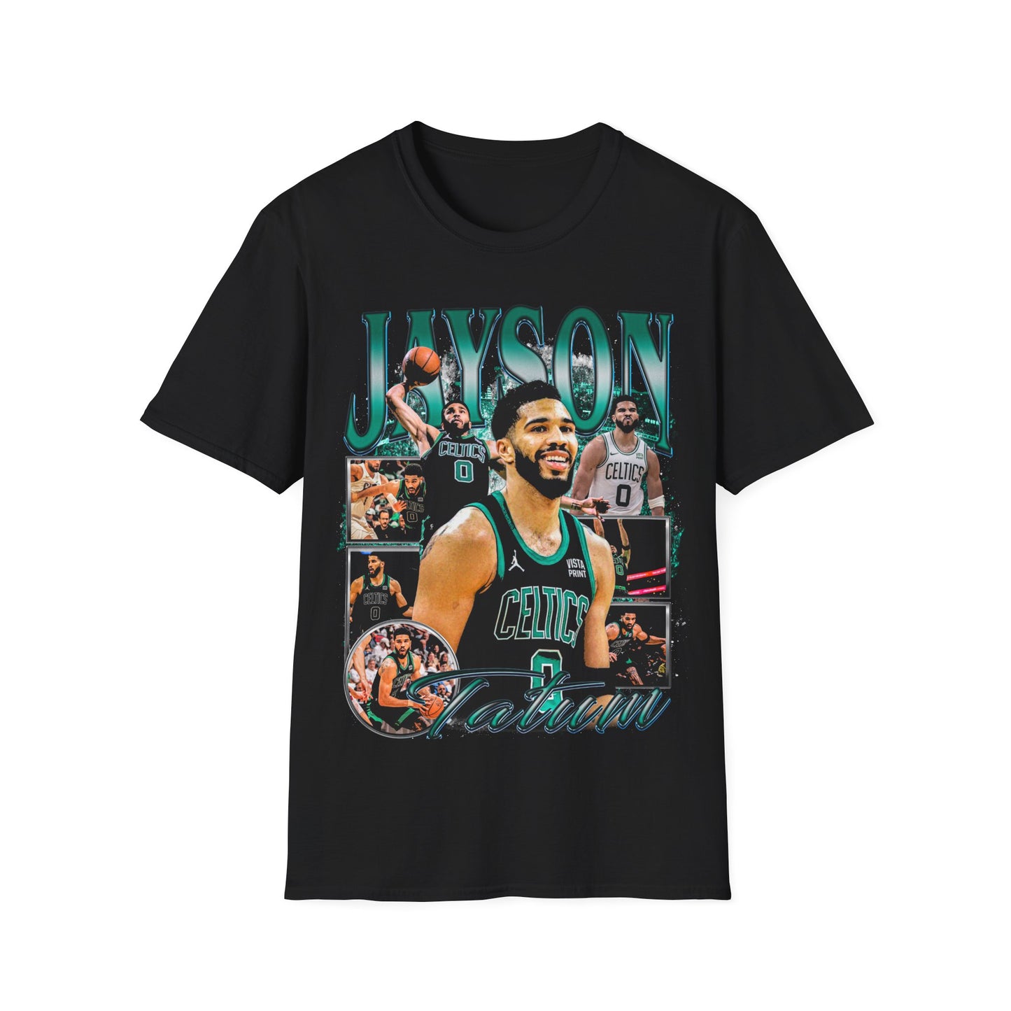 Vintage 90s Basketball Bootleg Style T-Shirt, JAYSON TATUM 0 Graphic Tee, Retro Basketball Shirt Unisex Graphic Tee