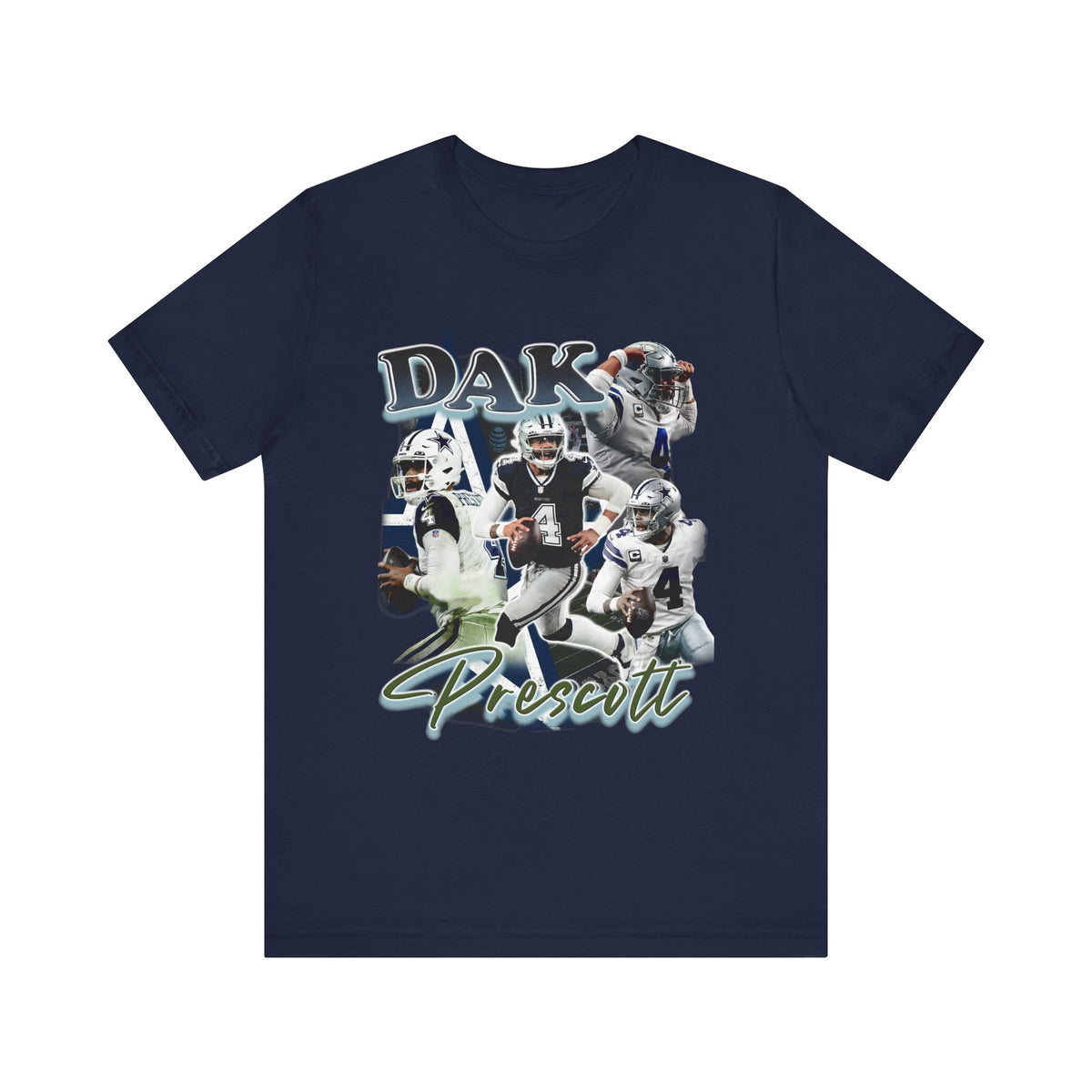 Vintage 90s Football Bootleg Style T-Shirt, DAK PRESCOTT Unisex Tee Shirt