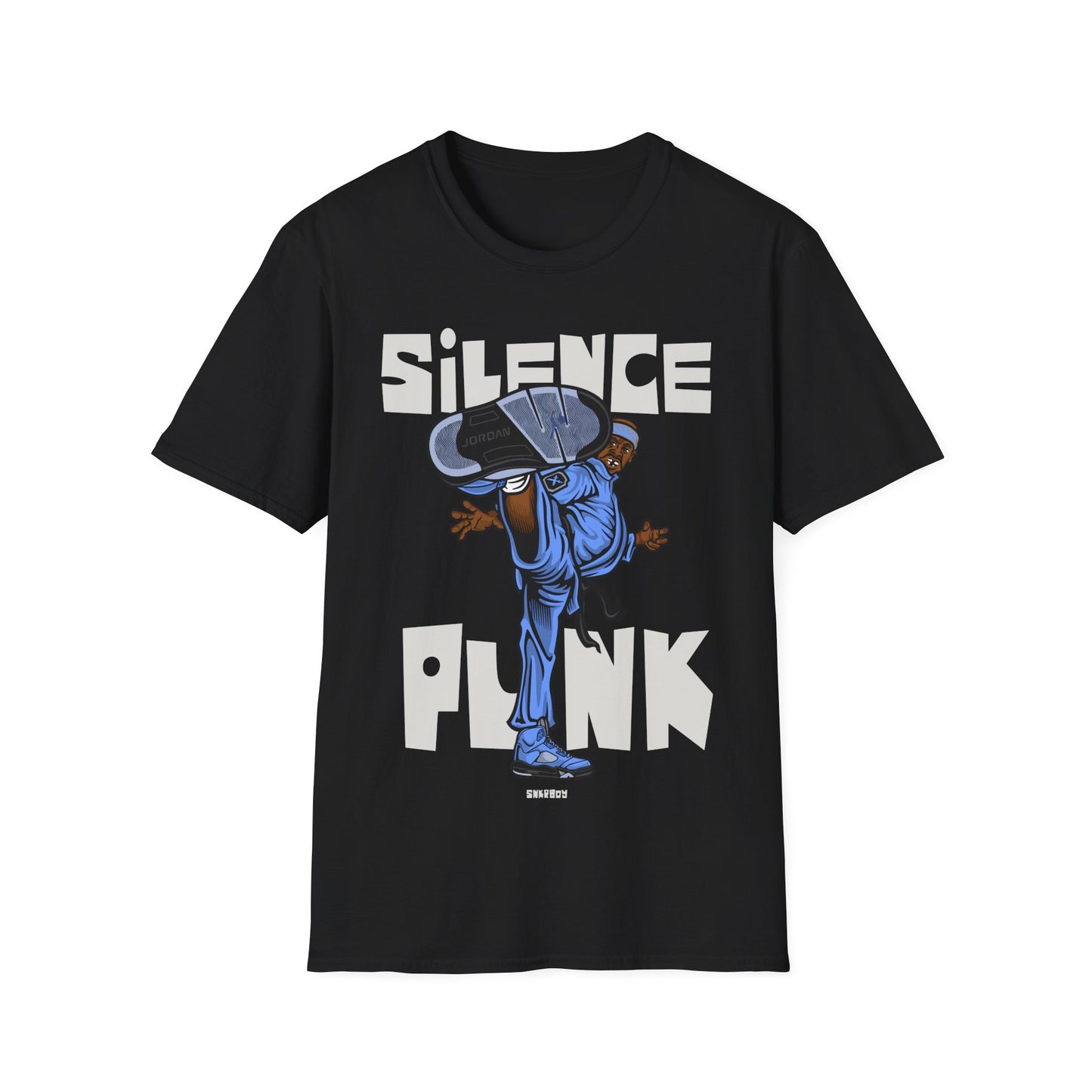 SILENCE PUNK PREMIUM STREETWEAR Unisex Softstyle T-Shirt