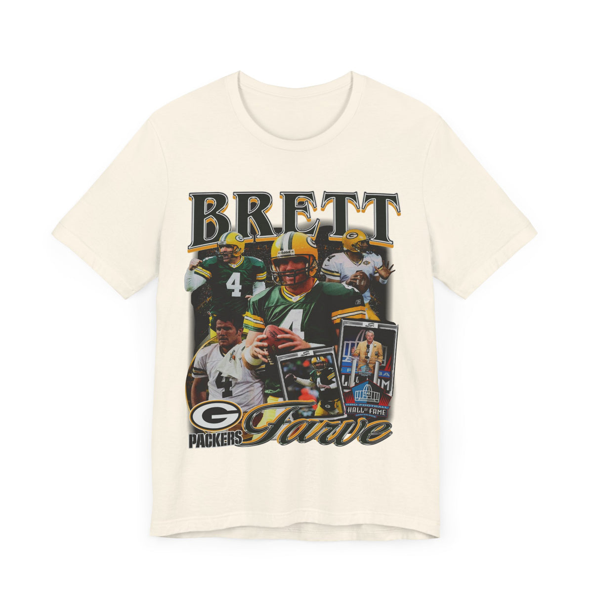 Vintage 90s Football Bootleg Style T-Shirt BRETT FAVRE Unisex Graphic Tee Shirt