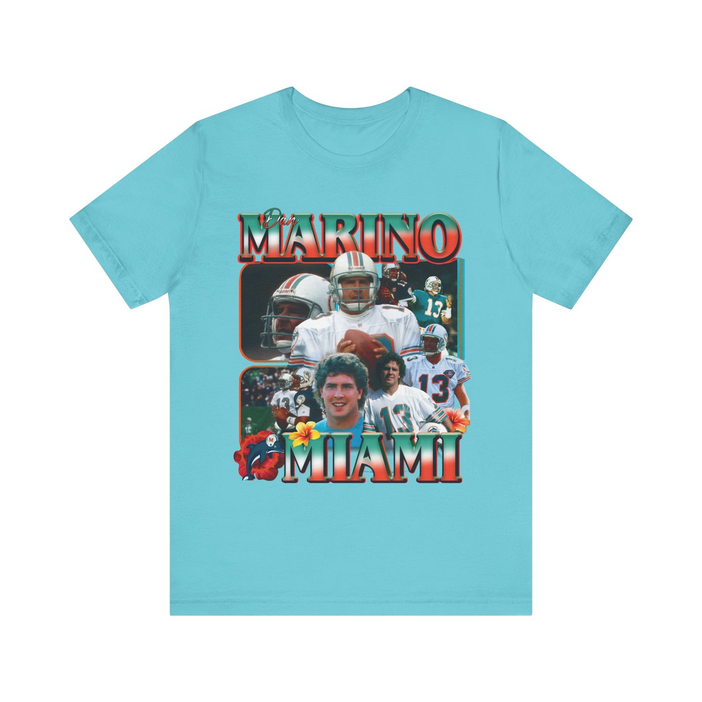 Vintage 90s Football Bootleg Style T-Shirt DAN MARINO 90s Unisex Graphic Tee