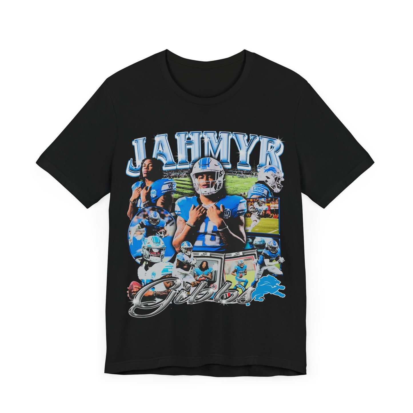 Vintage 90s Football Bootleg Style T-Shirt JAHMYR GIBBS Unisex Graphic Tee Shirt
