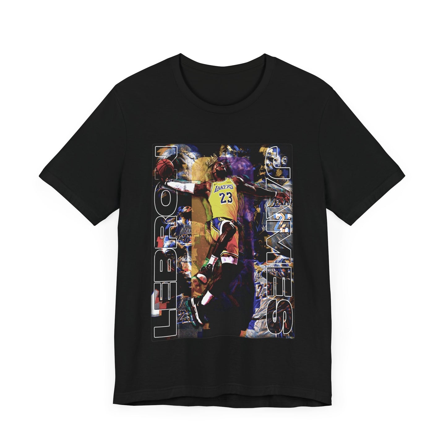 Vintage 90s Basketball Bootleg Style T-Shirt, LEBRON JAMES The Dunk Unisex Tee