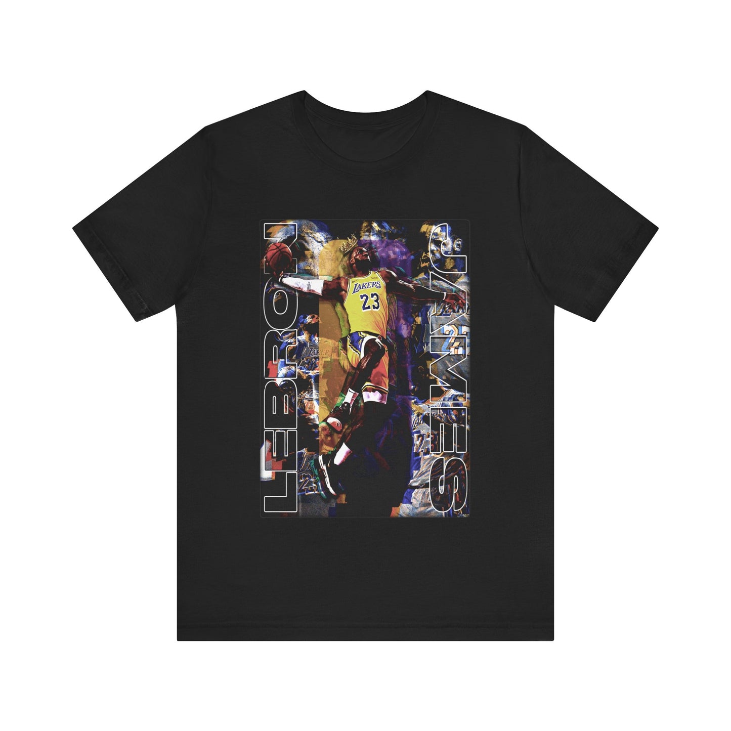 Vintage 90s Basketball Bootleg Style T-Shirt, LEBRON JAMES The Dunk Unisex Tee
