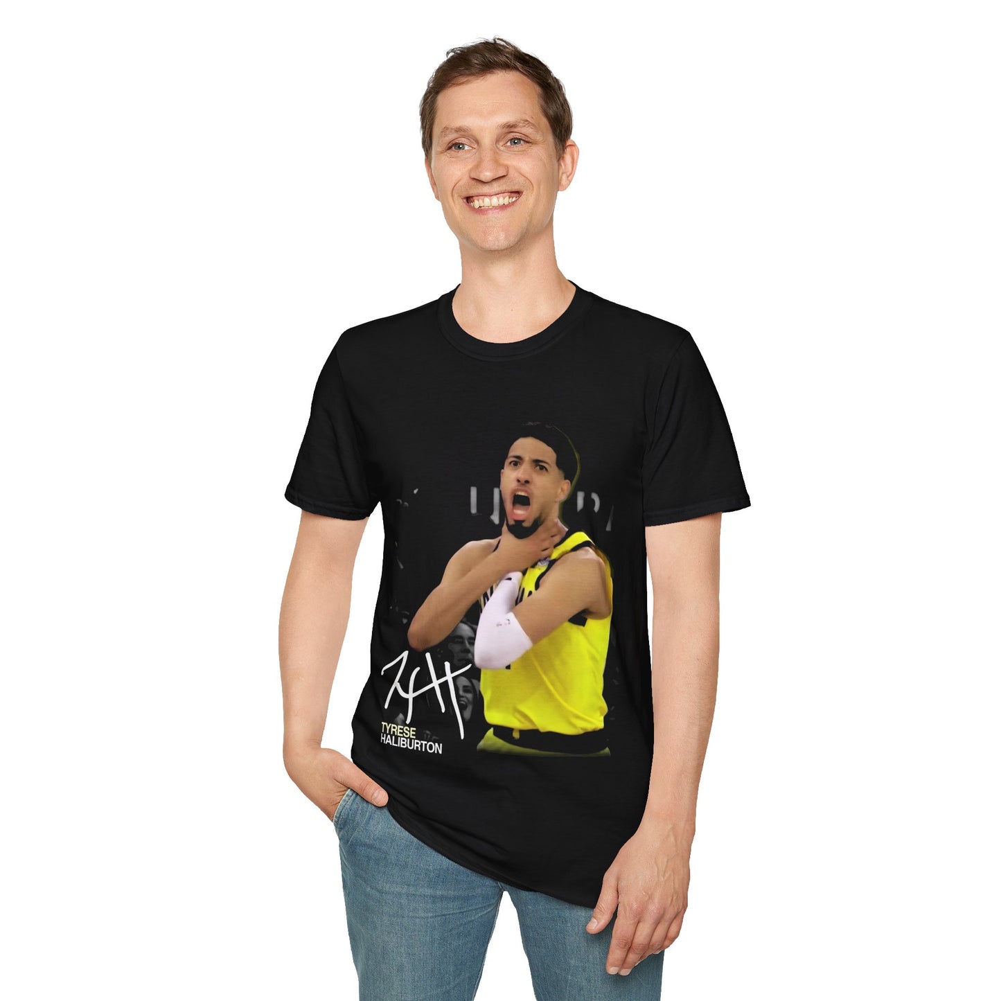 Vintage 90s Basketball Bootleg Style T-Shirt, TYRESE HALIBURTON CHOKE Retro Basketball Shirt Unisex Graphic T SHIRT