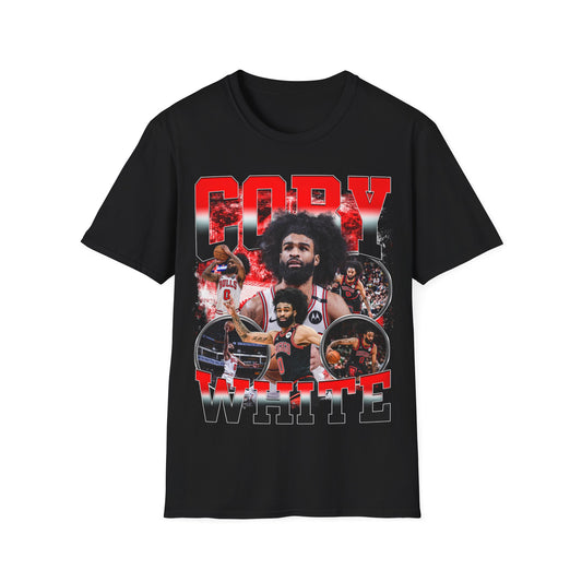 Vintage 90s Basketball Bootleg Style T-Shirt, COBY WHITE Retro Basketball Shirt Unisex Graphic Tee