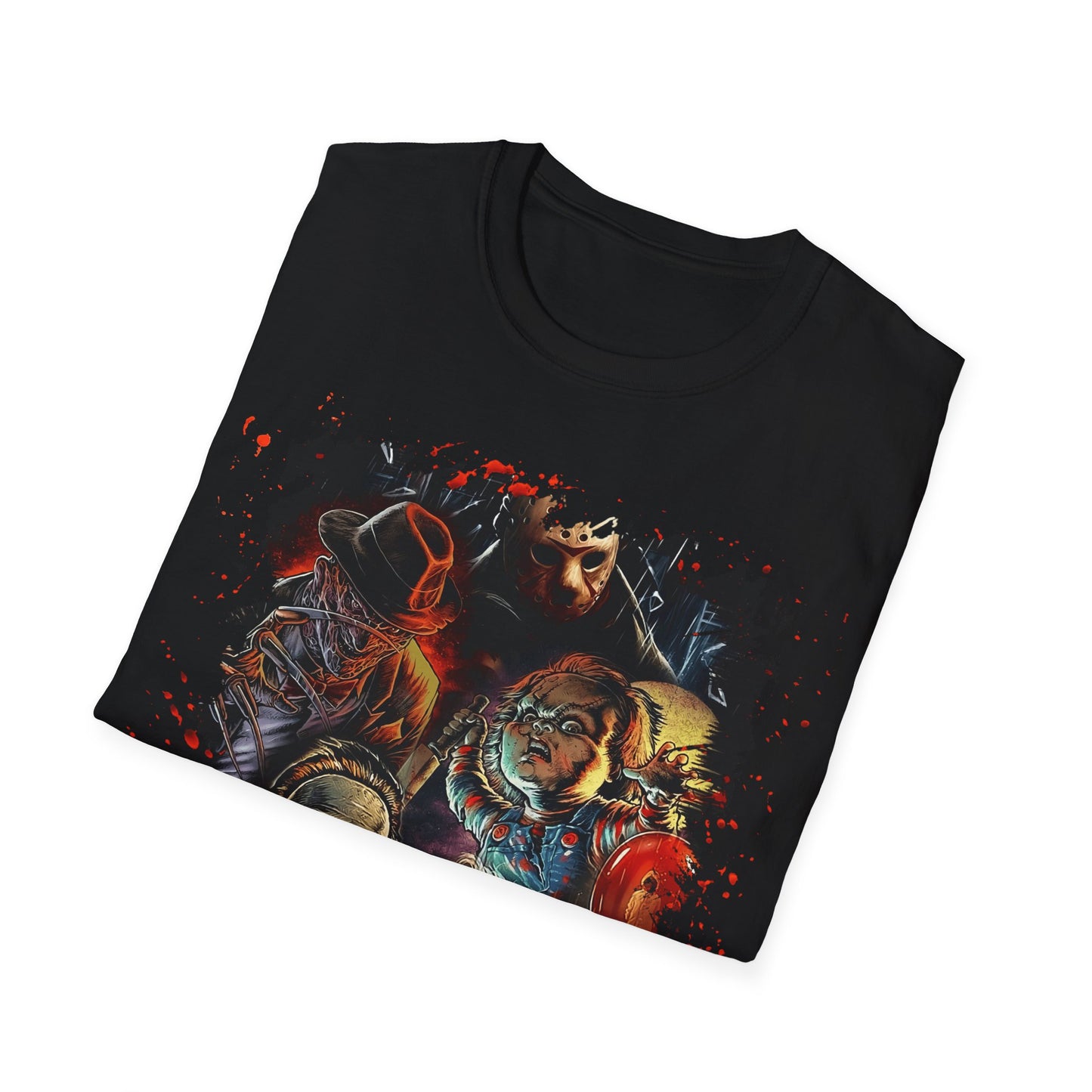 HALLOWEEN LEGENDS FRIENDS Unisex Softstyle T-Shirt