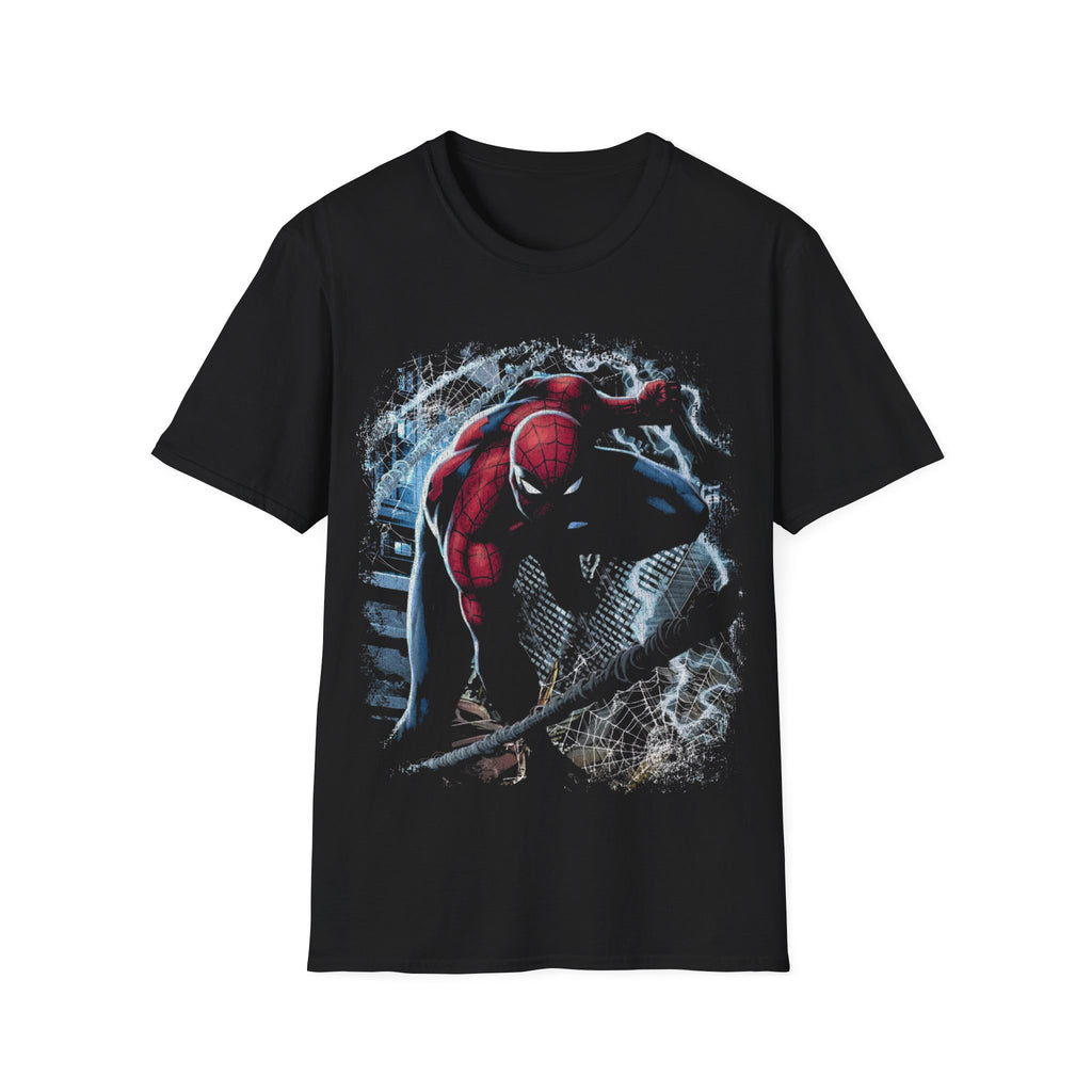 Vintage 90s Superheroes Bootleg Style T-Shirt, SPIDERMAN Retro Superheroes Shirt Unisex Graphic Tee