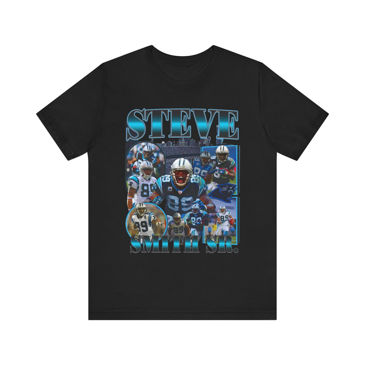 Vintage 90s Football Bootleg Style TShirt STEVE SMITH SR Unisex Graphic Tee