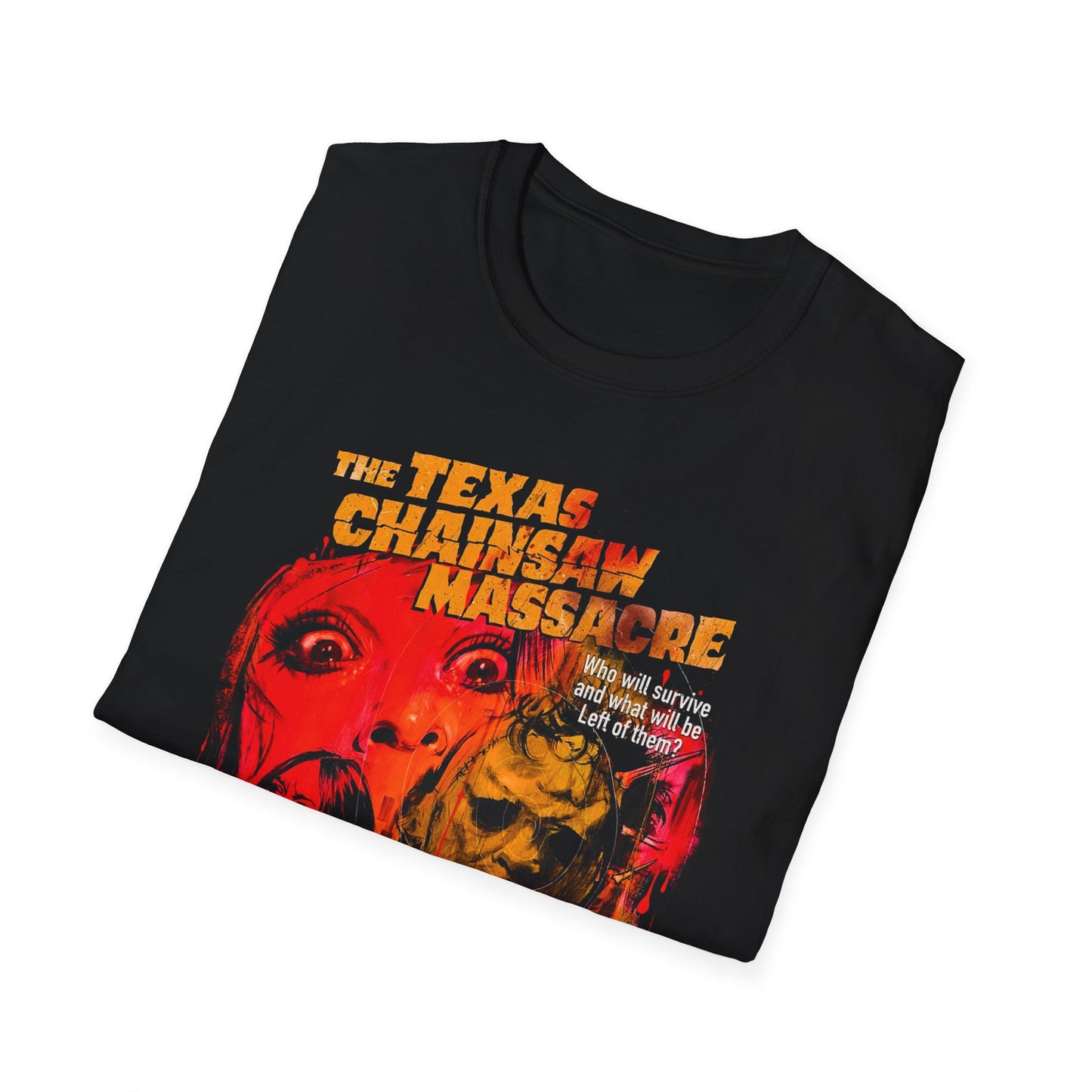 CHAINSAW MASSACRE POP CULTURE Unisex Softstyle T-Shirt