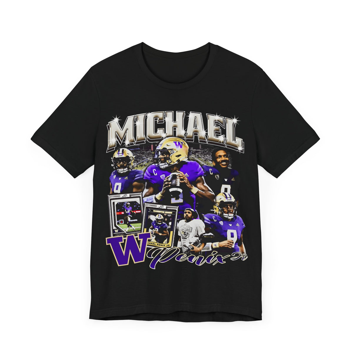 Vintage 90s Football Bootleg Style T-Shirt MICHAEL PENIX 90s Unisex Tee Shirt