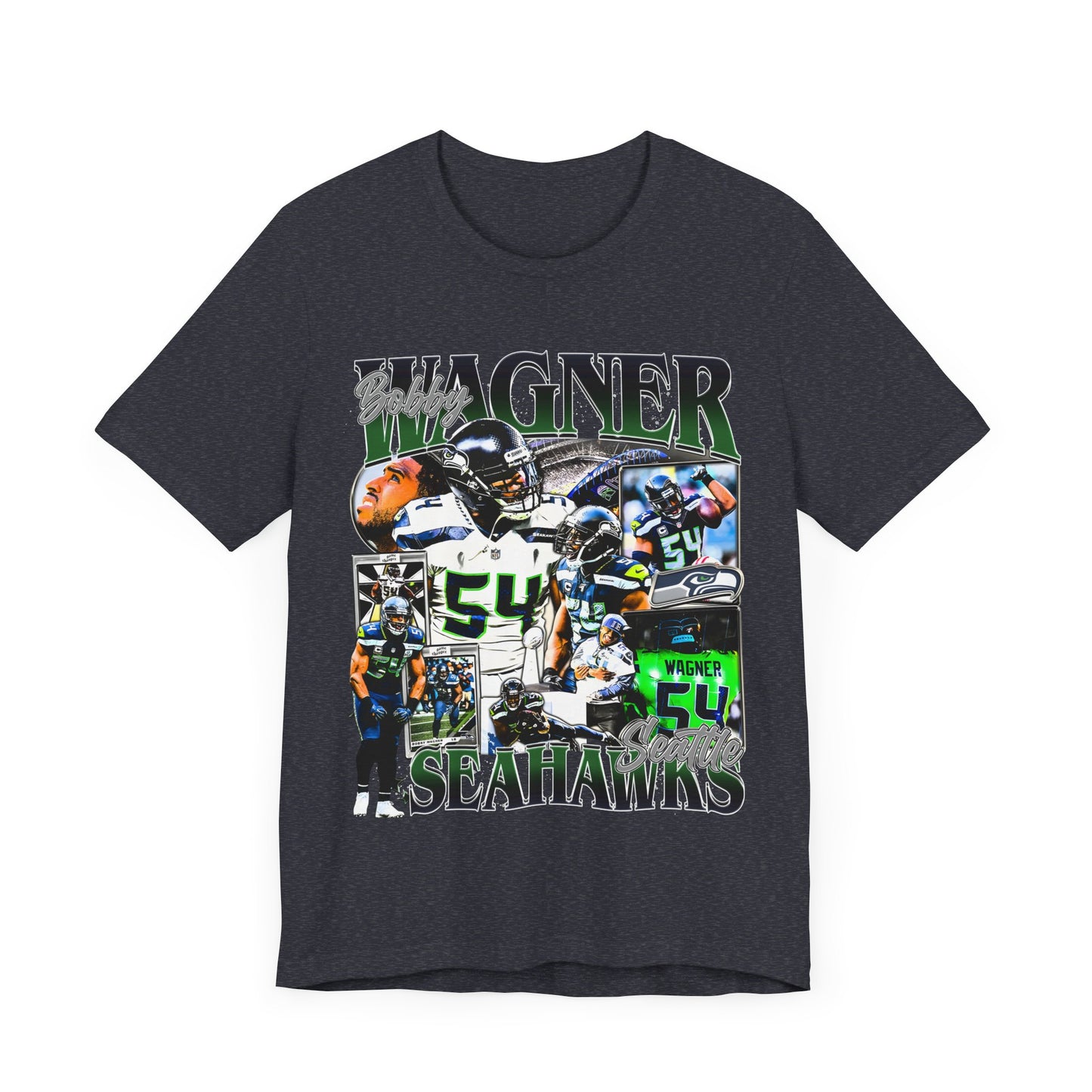 Vintage 90s Football Bootleg Style T-Shirt BOBBY WAGNER Unisex Graphic Tee Shirt