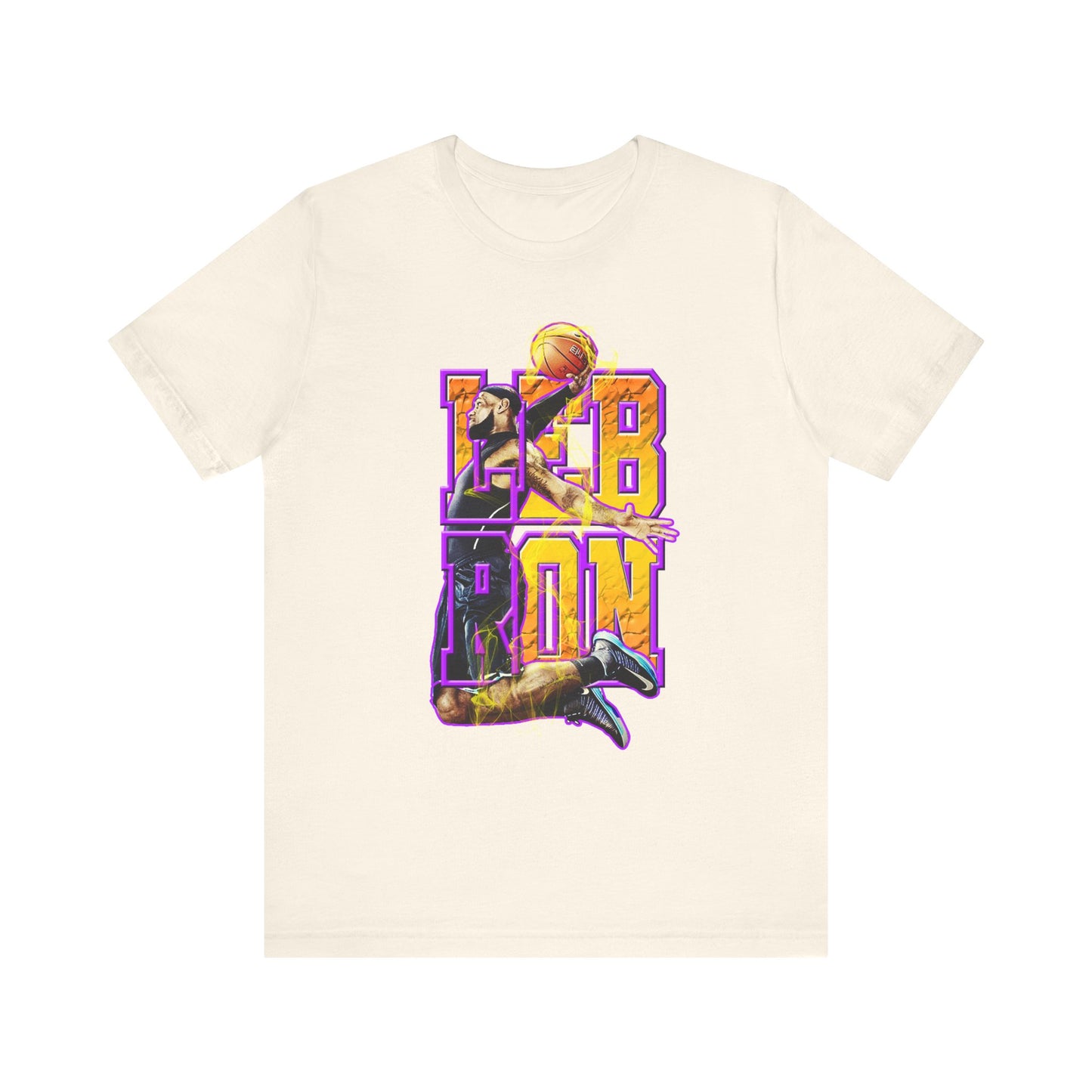 LEBRON JAMES DUNKMAN Unisex Jersey Short Sleeve Tee