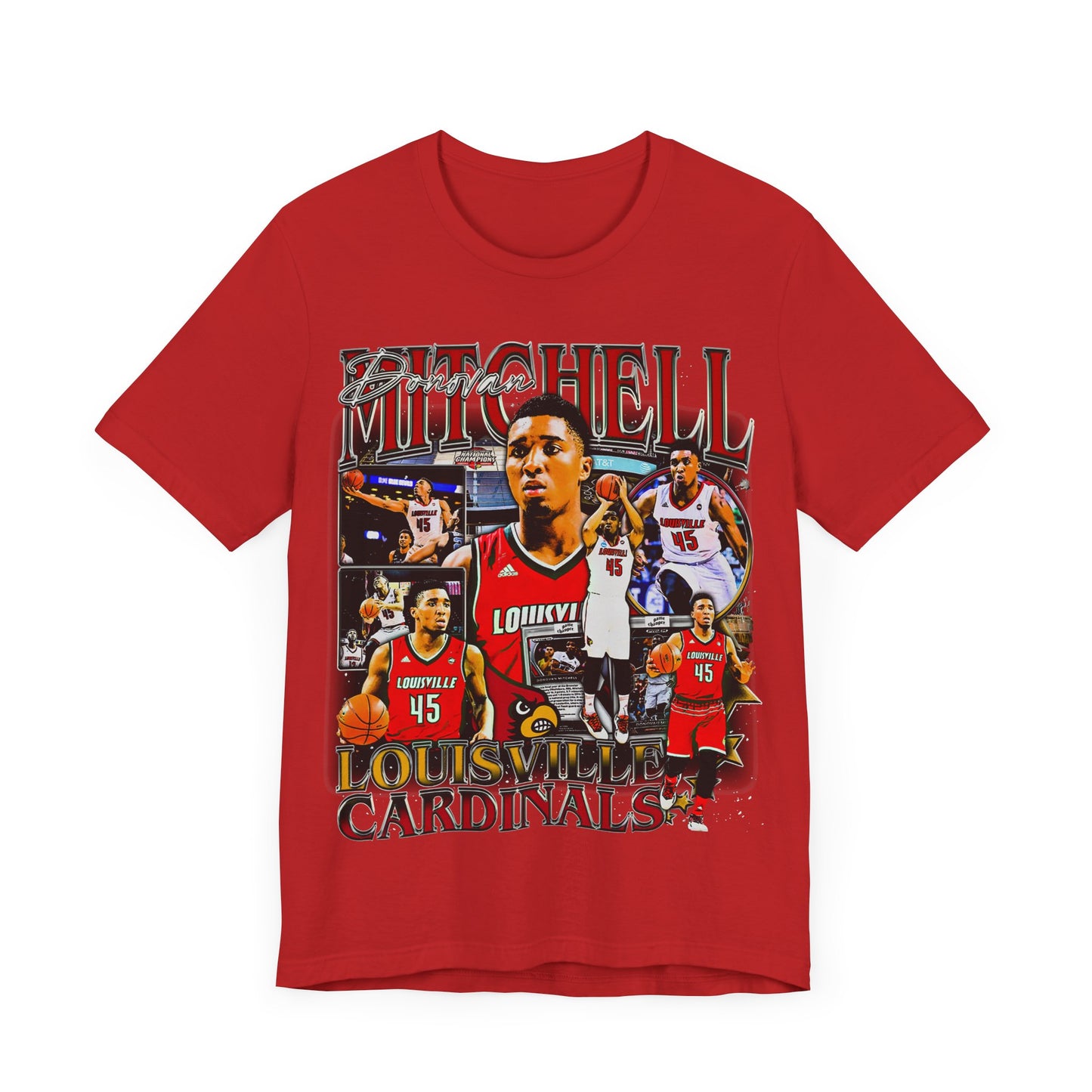 Vintage 90s Basketball Bootleg Style TShirt DONOVAN MITCHELL Unisex Graphic Tee