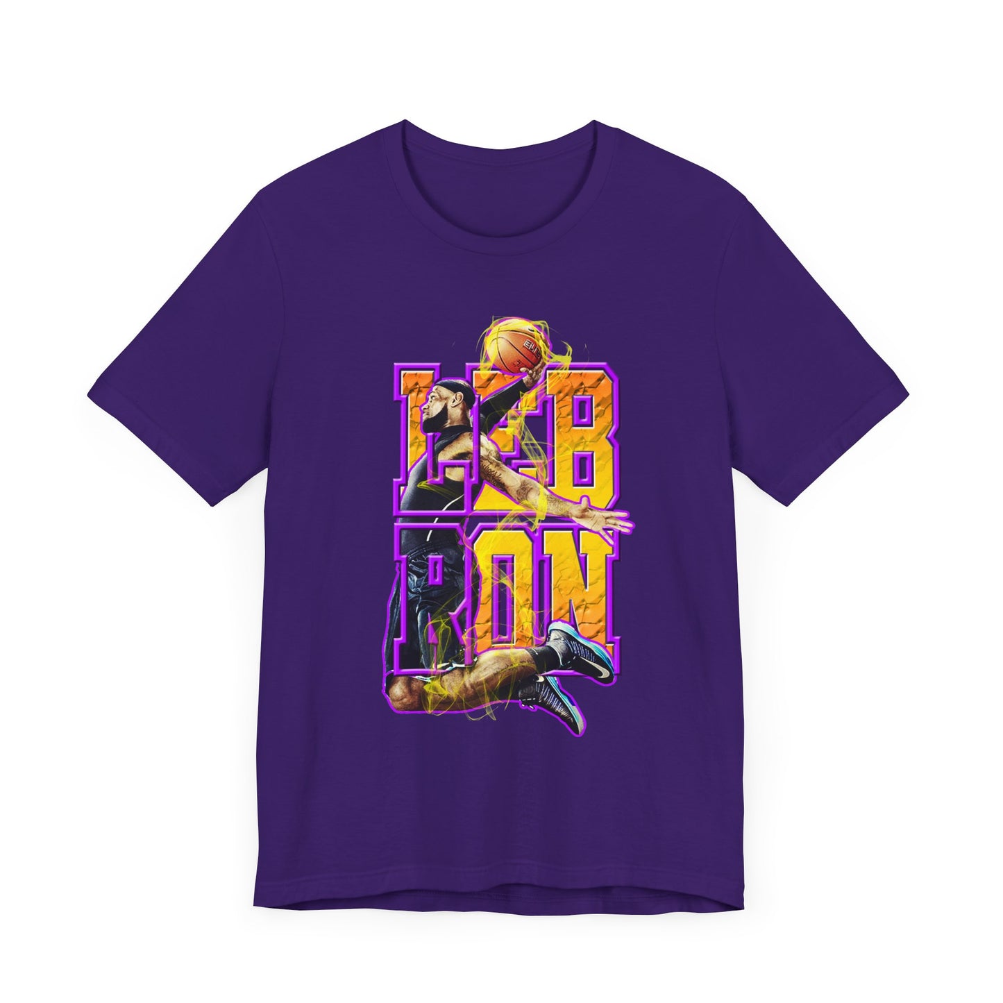 LEBRON JAMES DUNKMAN Unisex Jersey Short Sleeve Tee