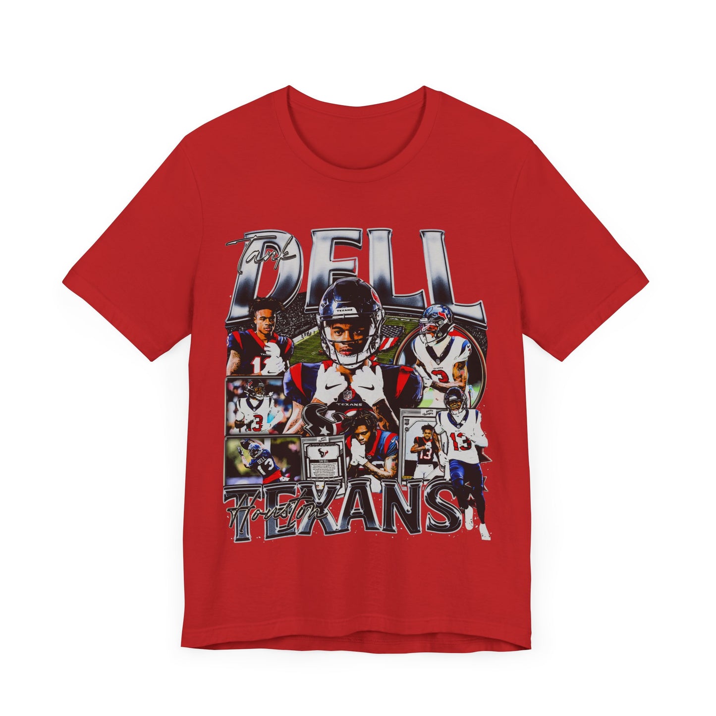 Vintage 90s Football Bootleg Style T-Shirt TANK DELL 90s Unisex Graphic Tee