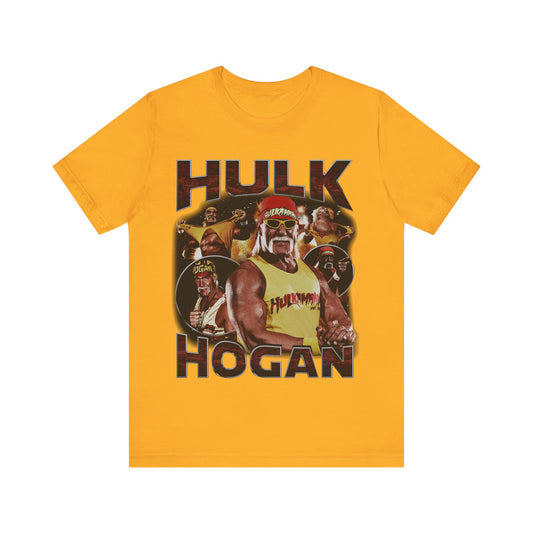 Vintage 90s Fighter Bootleg Style TShirt HULK HOGAN 90s Unisex Graphic Tee Shirt