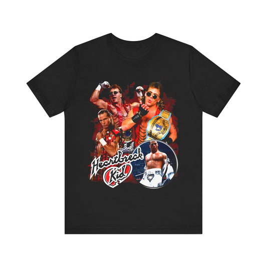 Vintage 90s Bootleg Style T-Shirt, Wrestler SHAWN MICHAELS Heartbreak Unisex Tee