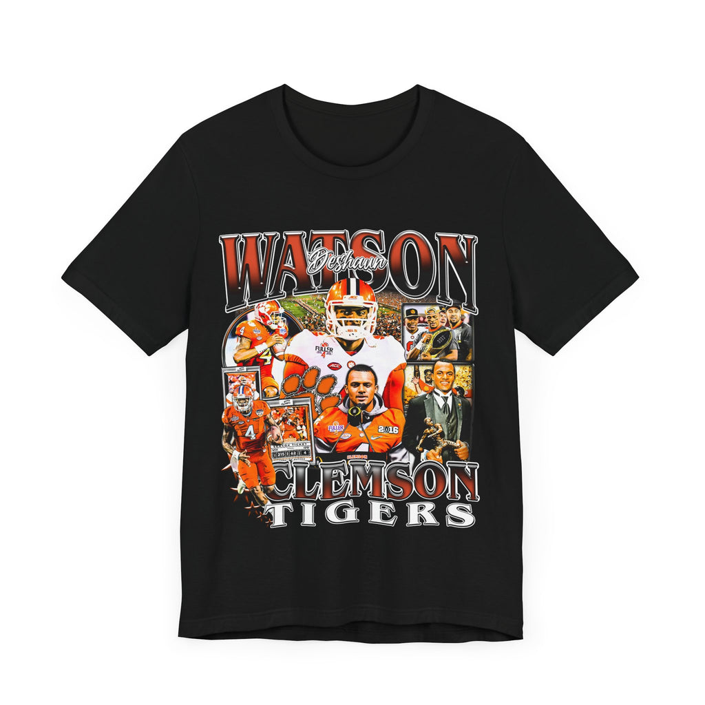 Vintage 90s Football Bootleg Style TShirt DESHAUN WATSON 90s Unisex Graphic Tee
