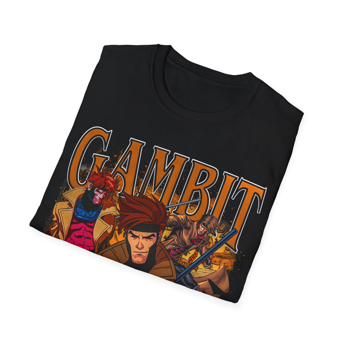 Vintage 90s Superheroes Bootleg Style T-Shirt, GAMBIT Graphic Tee, Retro Superheroes Shirt Unisex Graphic Tee