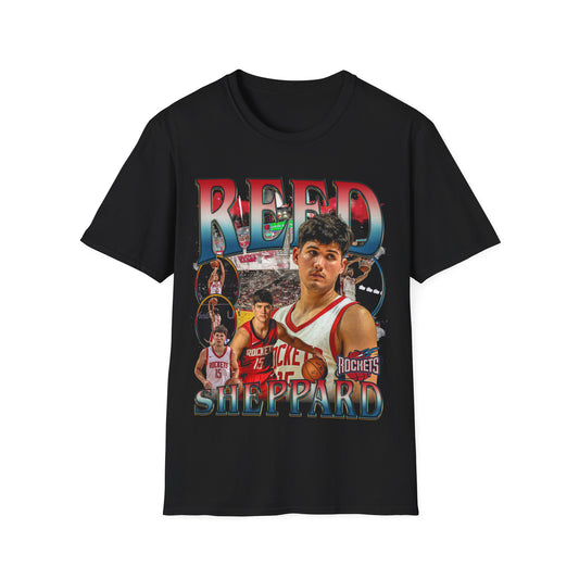 Vintage 90s Basketball Bootleg Style T-Shirt, REED SHEPPARD Graphic Tee, Retro Basketball Shirt Unisex Graphic Tee
