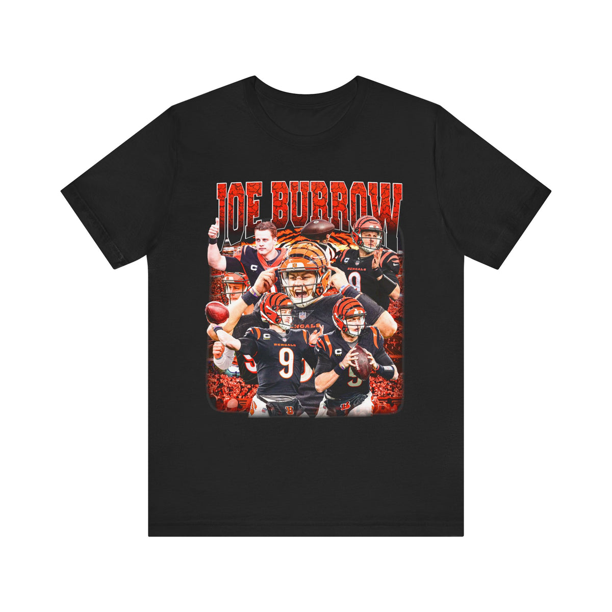 Vintage 90s Football Bootleg Style T-Shirt JOE BURROW Unisex Graphic Tee