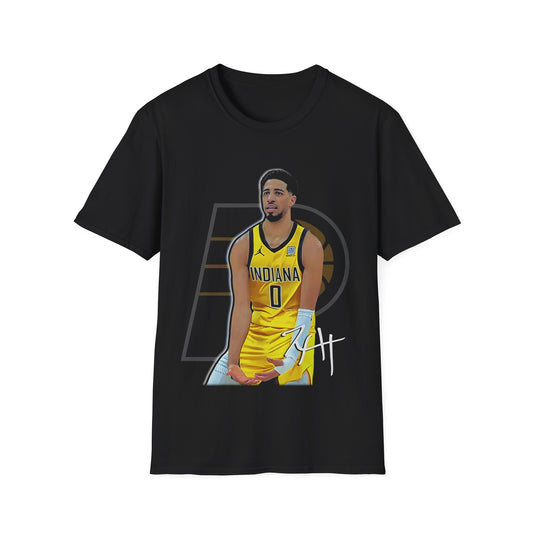 Vintage 90s Basketball Bootleg Style T-Shirt, TYRESE HALIBURTON LET EM HANG Graphic Tee, Retro Basketball Shirt Unisex Graphic T SHIRT