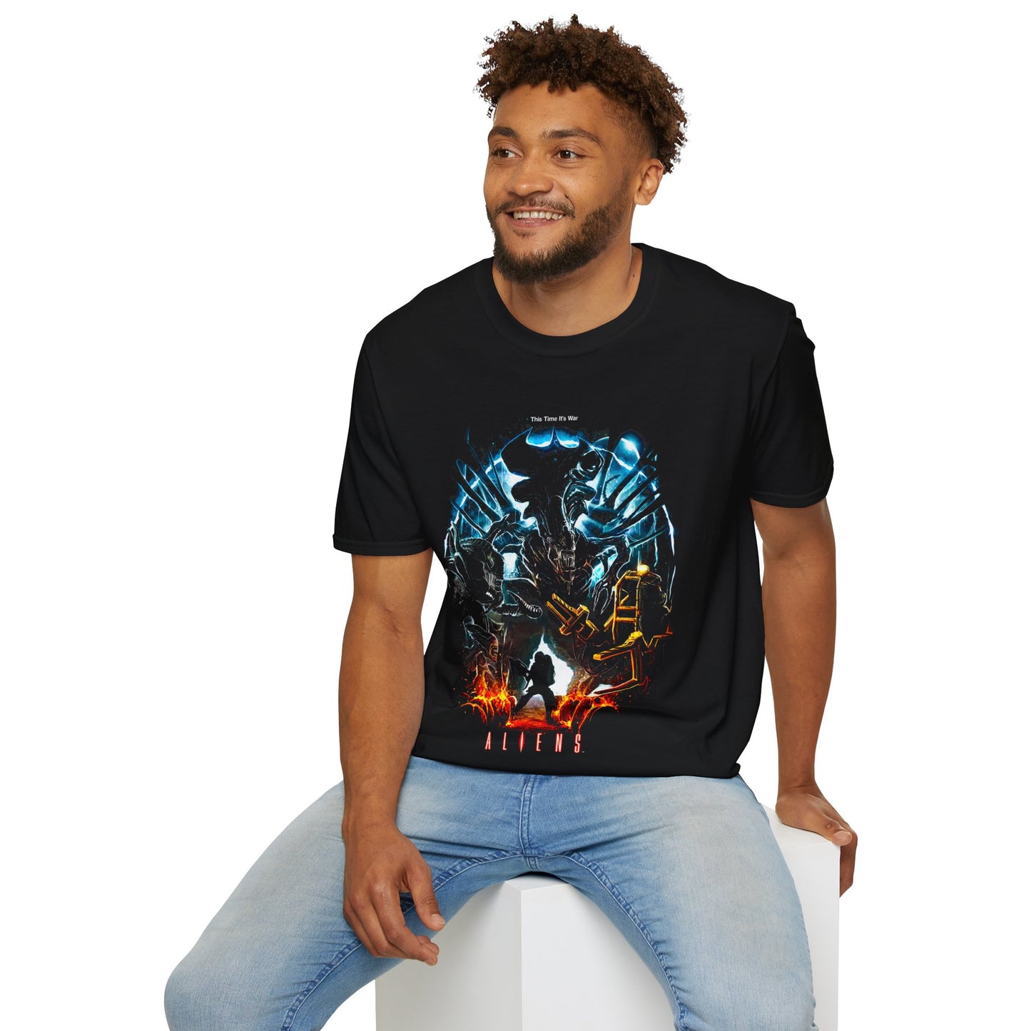 MOVIE LEGENDS ALIENS Unisex Softstyle T-Shirt