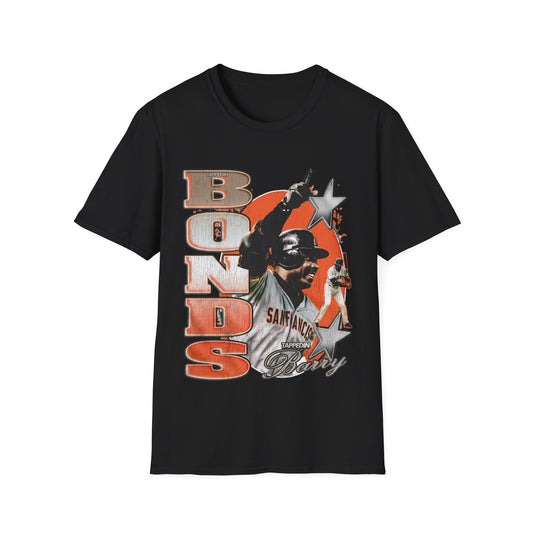 BASEBALL LEGENDS BARRY BONDS Unisex Softstyle T-Shirt