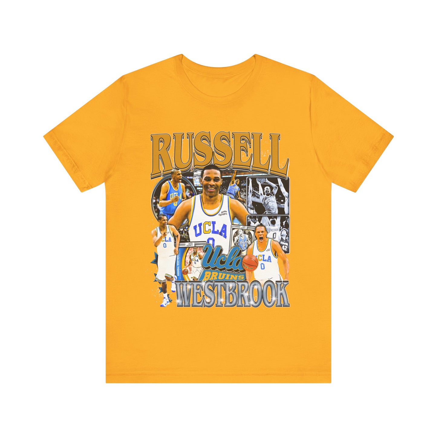 Vintage 90s Basketball Bootleg Style TShirt RUSSELL WESTBROOK Unisex Graphic Tee