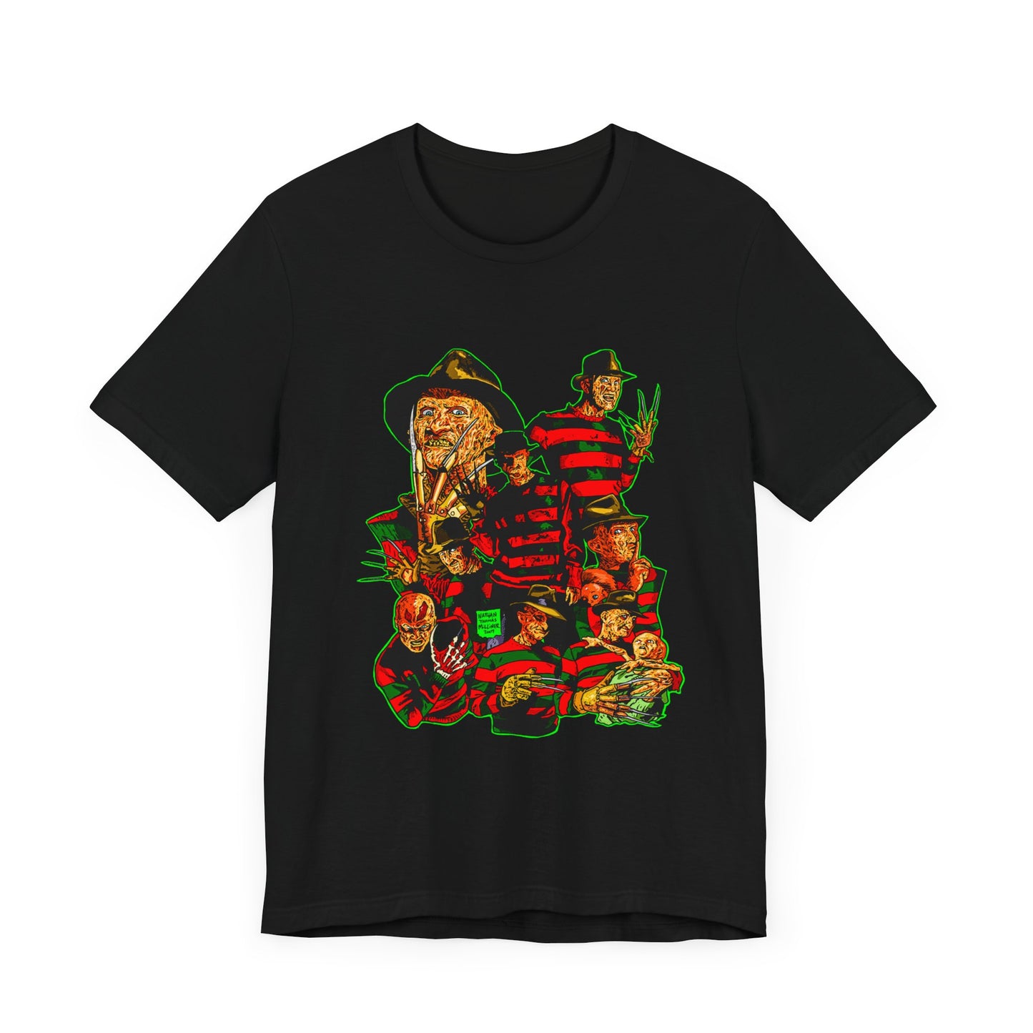 HALLOWEEN FREDDY RETRO Unisex Jersey Short Sleeve Tee