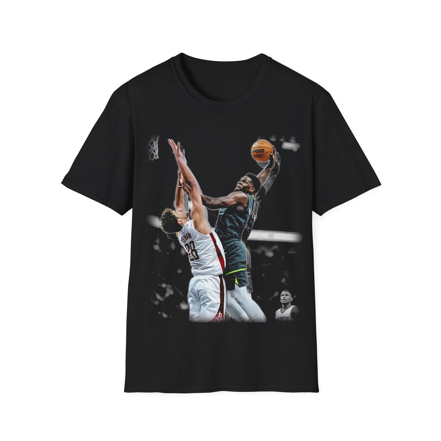 Vintage 90s Basketball Bootleg Style T-Shirt, ANTHONY EDWARDS POSTER Retro Basketball Shirt Unisex Graphic Tee