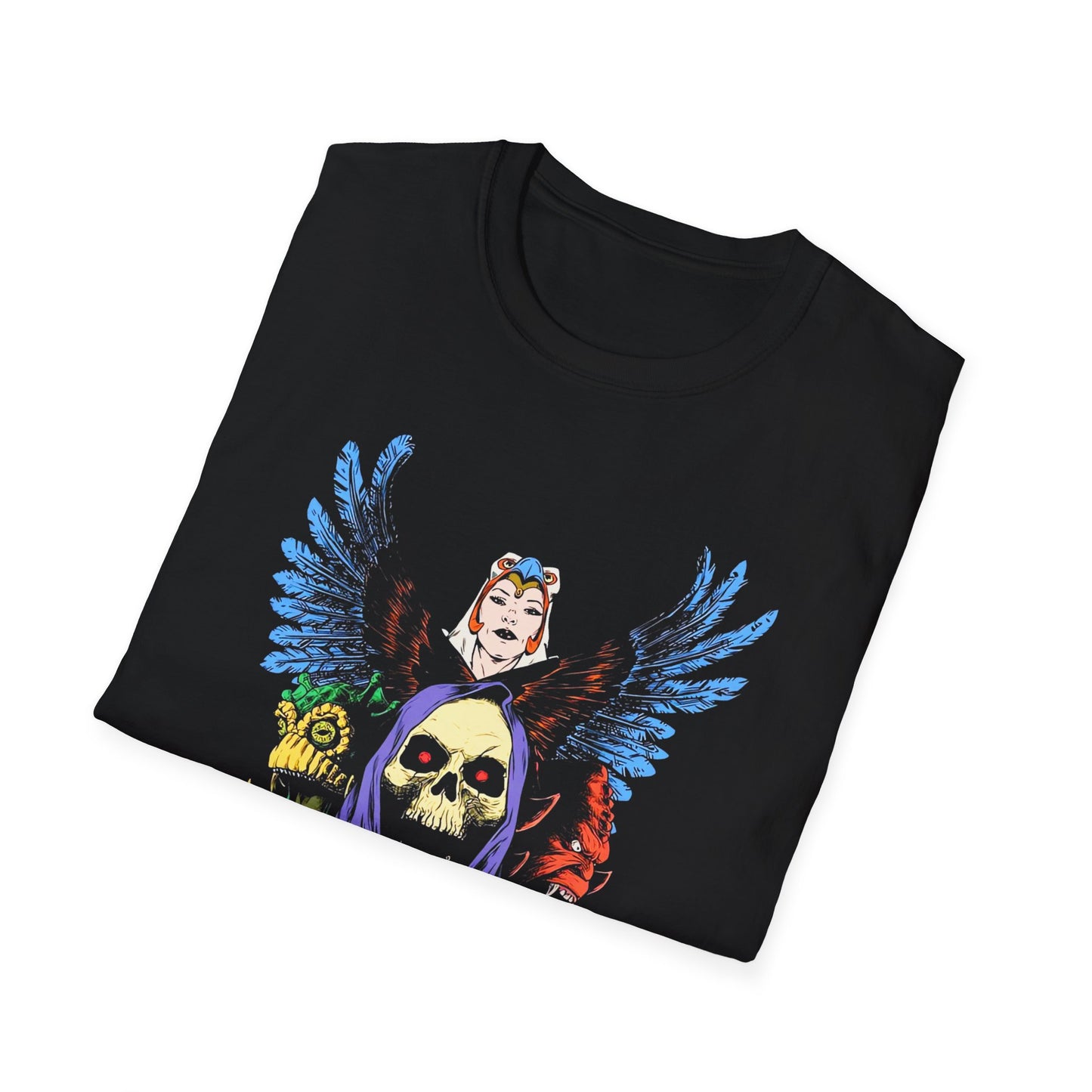 80S LEGENDS SKELETOR & CREW Unisex Softstyle T-Shirt