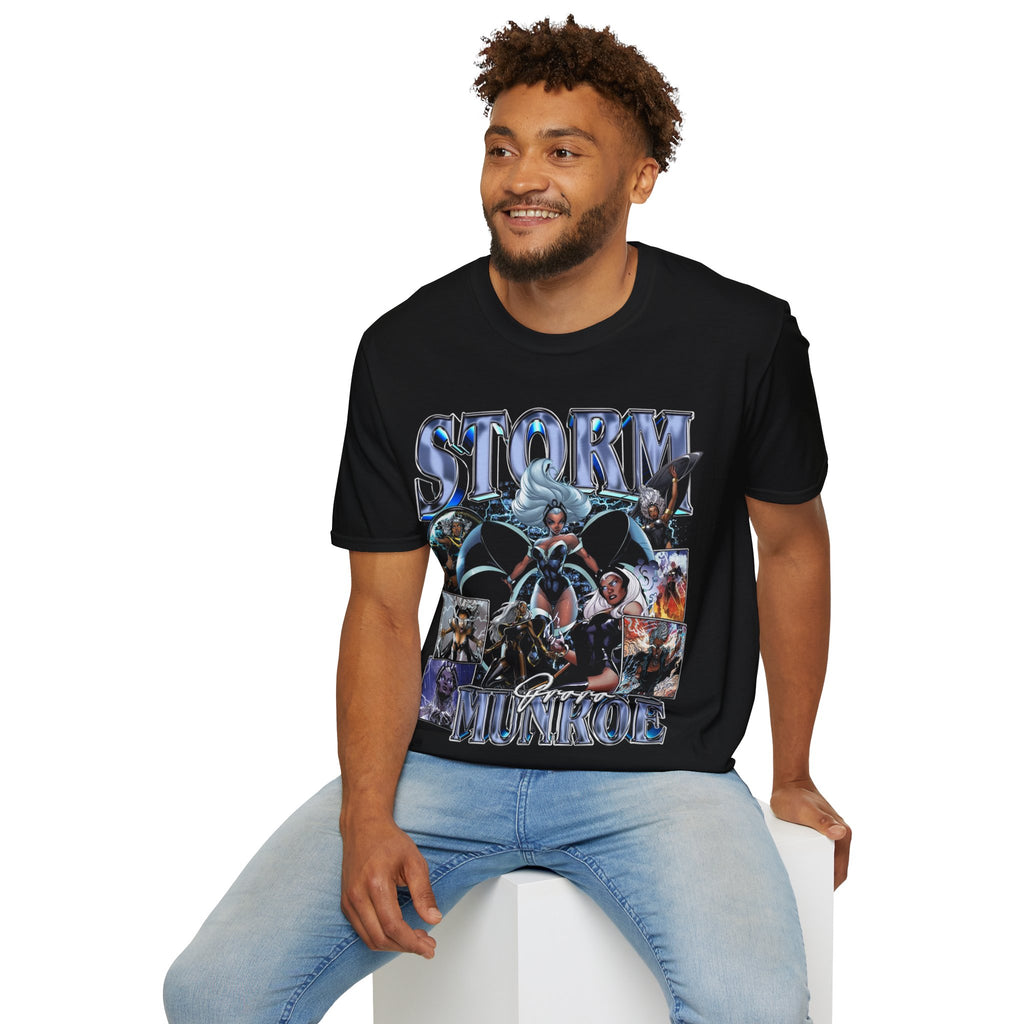 Vintage 90s Superheroes Bootleg Style T-Shirt, STORM Retro Superheroes Shirt Unisex Graphic Tee