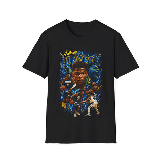 ANTHONY EDWARDS BASKETBALL LEGENDS Unisex Softstyle T-Shirt