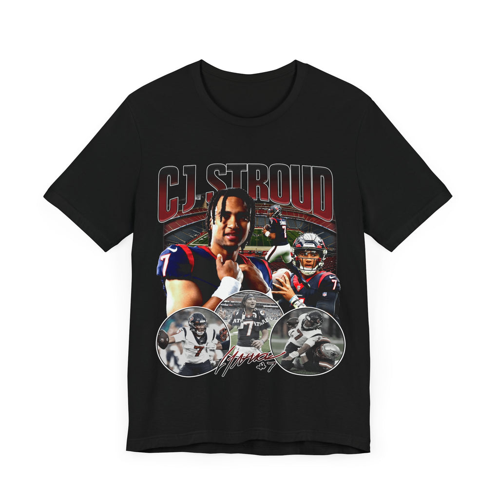 Vintage 90s Football Bootleg Style T-Shirt CJ STROUD Unisex Graphic Tee Shirt