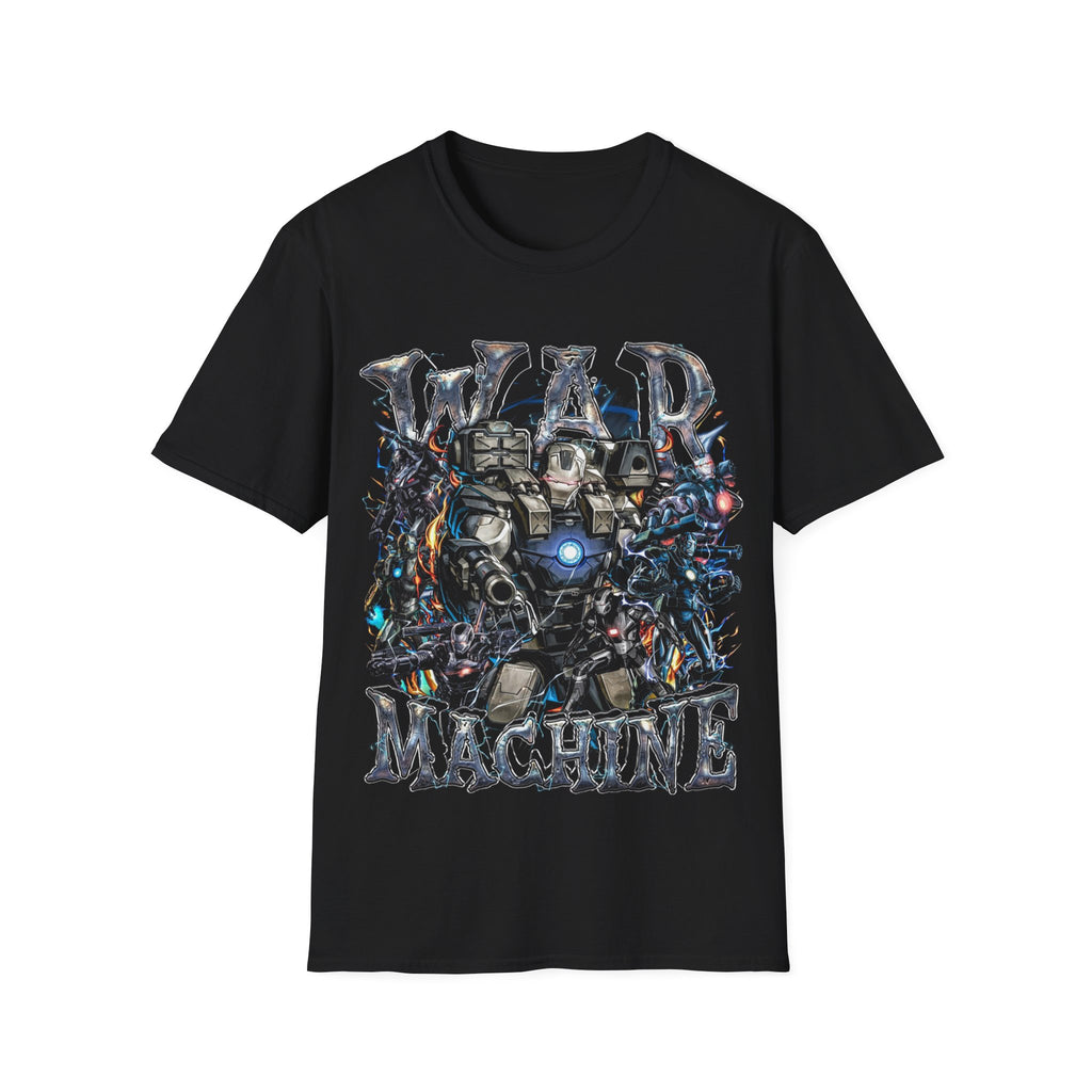Vintage 90s Superheroes Bootleg Style T-Shirt, WAR MACHINE Retro Superheroes Shirt Unisex Graphic Tee