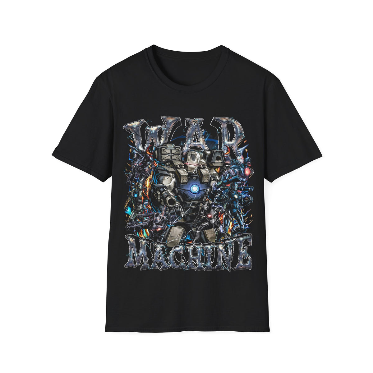 Vintage 90s Superheroes Bootleg Style T-Shirt, WAR MACHINE Retro Superheroes Shirt Unisex Graphic Tee