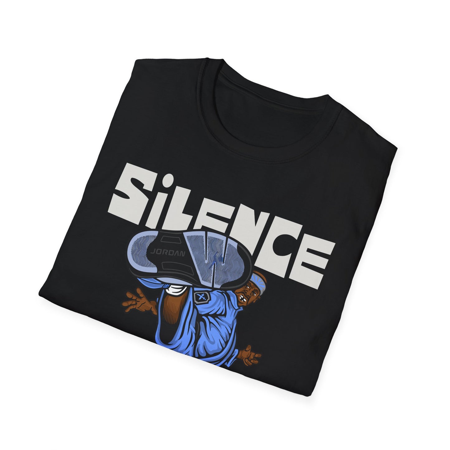 SILENCE PUNK PREMIUM STREETWEAR Unisex Softstyle T-Shirt