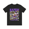 Vintage 90s Football Bootleg Style T-Shirt RANDY MOSS Unisex Graphic Tee Shirt