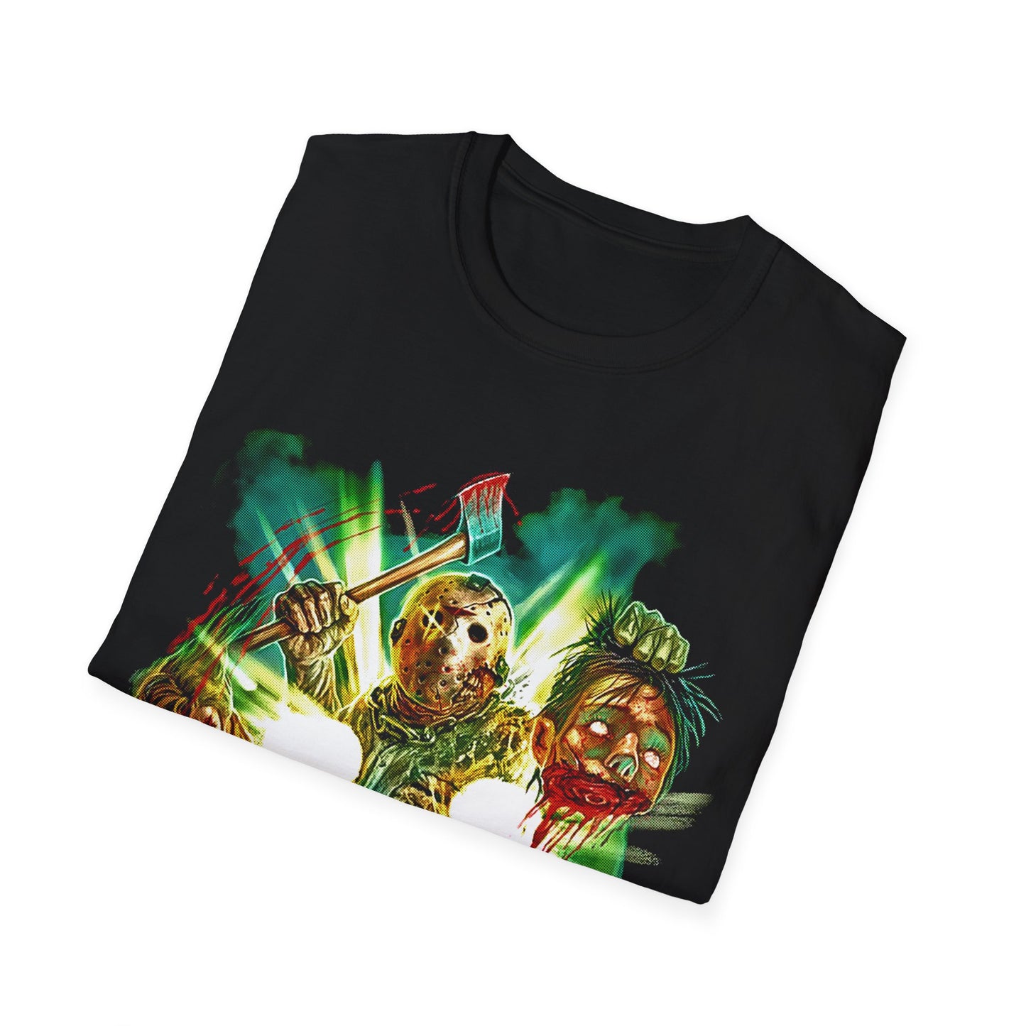 HALLOWEEN CRYSTAL LAKE CAMP Unisex Softstyle T-Shirt