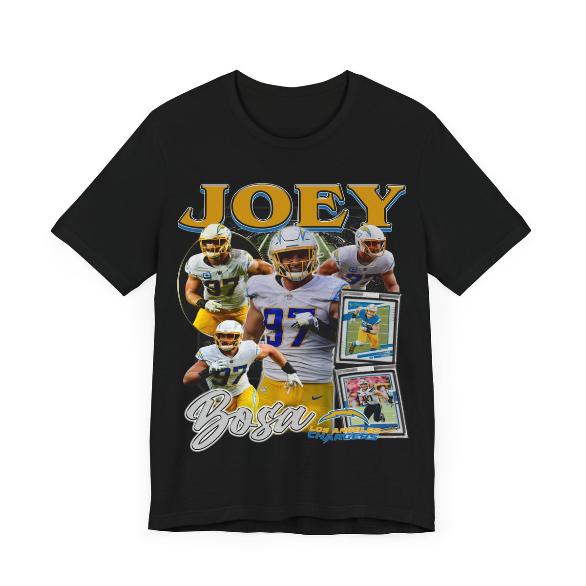 Vintage 90s Football Bootleg Style T-Shirt JOEY BOSA Unisex Graphic Tee Shirt