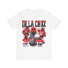 Vintage 90s Baseball Bootleg Style T-Shirt ELY DE LA CRUZ RED Unisex Graphic Tee